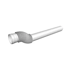 Push Fit Flexible Soil Pipe Connector 32mm / 220mm Bath Sink