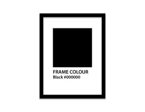 A4 Black Picture Frame Fits A4 (21 x 29.7cm - 8.3 x 11.7in) Poster, Photo, Artwork, or Print.