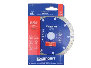 EdgePoint EDGDBGP10125 GP10125 General-Purpose Diamond Blade 125mm EDGDBGP10125