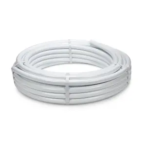 LavaTap 22mm Barrier Pipe PEX 25M Coil White Push Fit Plumbing Plastic Pipe