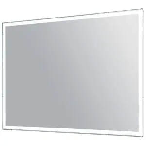 Fusion LED Illuminated Bathroom Mirror with Demister (H)550mm (W)900mm