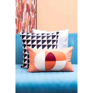 Bosie Ozella Multicolour Rectangular Cushion