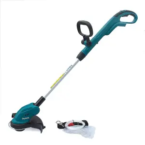 Makita Twin 18v/36v LXT Lawn Mower Brushless 2x5ah + Makita DUR181Z Strimmer