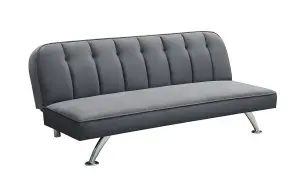 Brighton Click Clack Sofa Bed Grey