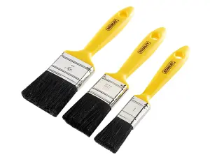 STANLEY STPPYS3Z Hobby Paint Brush Set of 3 25 38 & 50mm STA029591