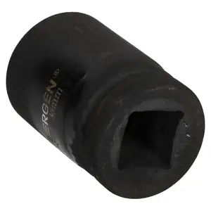 36mm Metric 3/4" or 1" Drive Deep Impact Socket 6 Sided With Step Up Adapter