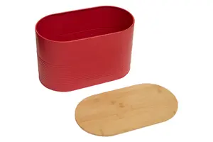 Maison by Premier Alton Red Bread Bin