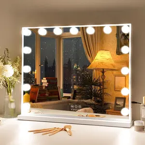 Keuna Rectangle LED Metal Mirror