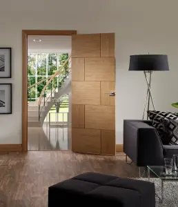 Internal Oak Ravenna Door  - 2040 x 726 x 40mm