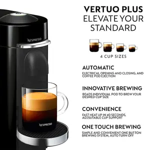 Magimix 11385 Nespresso Vertuo Plus in Black