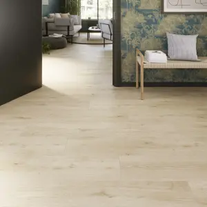 GoodHome Bicester Parquet look Oak effect Laminate Flooring, 1.85m²