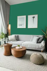 Leyland Trade Vinyl Soft Sheen Walls & Ceilings Emulsion Paint Turquoise Green (RAL 6016) - 5L