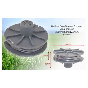 Gardena Grass Strimmer Spool and Line 1.65mm x 6.1m by Ufixt