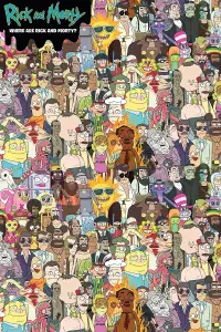 Rick & Morty Where's Rick 61 x 91.5cm Maxi Poster