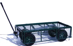 Garden Dump Cart - 300Kg Capacity - Pneumatic Wheels