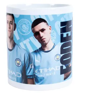 Manchester City FC Phil Foden Mug Blue/White (One Size)