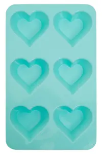 Maison by Premier Zing Pastel Green Heart Shape Cake Mould