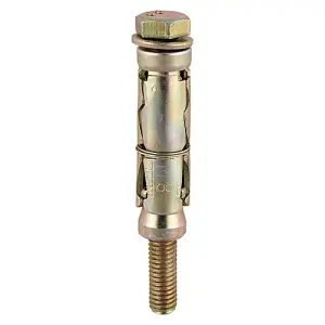 TIMCO Shield Anchors Loose Bolt Gold - M6:10L (M6 x 50)