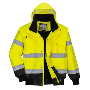 Portwest Hi-Vis Contrast Bomber Jacket