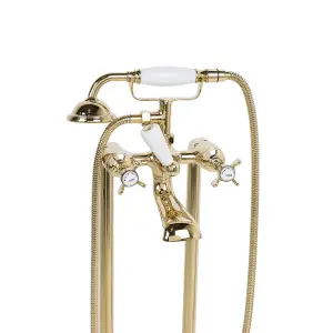 Freestanding Bathtub Faucet HEBBE Gold