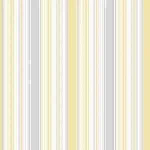 Galerie Smart Stripes 2 Yellow Gold Barcode Stripe Smooth Wallpaper