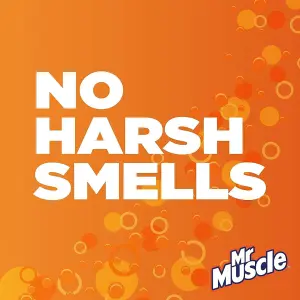 Mr Muscle Bathroom Cleaner Platinum Mandarin & Orange 750ml x 6