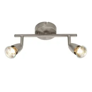 Luminosa 2 Light Spotlight Satin Nickel, GU10