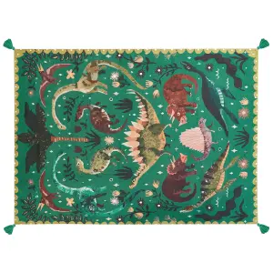 Picnic Blanket TUZIANI 150 x 200 cm Green