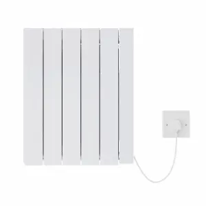 Right Radiators 5FIN 1500W Ceramic Radiator Electric Smart Heater WIFI Control Wall Mounted Portable Timer