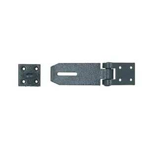 Heavy Duty Hasp and Staple Security Lock for Sheds Doors Gates 6pk