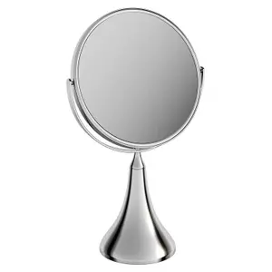 Showerdrape Panos 3x Magnifying Chrome Makeup Vanity Mirror