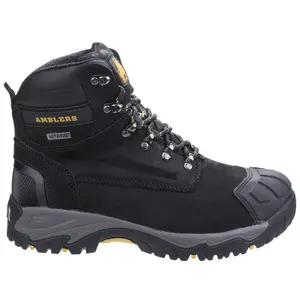 Amblers FS987 Waterproof Safety Work Boots Black (Sizes 6-13)