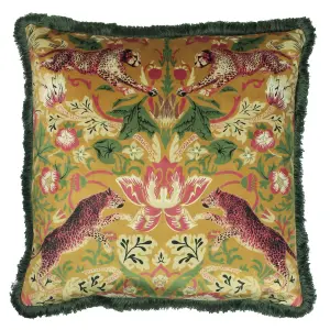 Paoletti Bexley Tropical Feather Rich Cushion