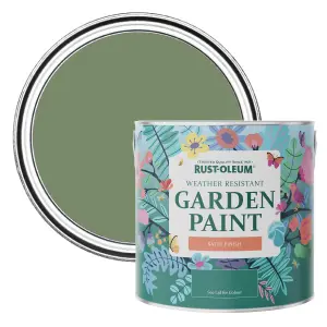 Rust-Oleum All Green Satin Garden Paint 2.5L