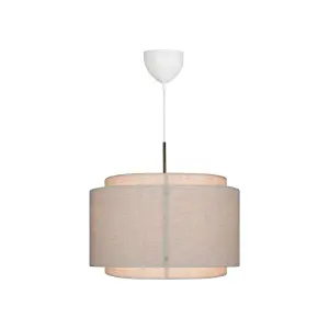 Nordlux Takai Indoor Pendant Light in Beige (Height) 30cm