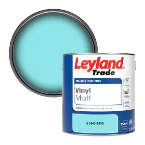 Leyland Trade Vinyl Matt Walls & Ceilings Emulsion Paint (S 0540-B30G) 2.5L