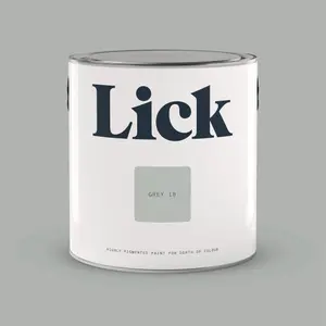 Lick Grey 18 Eggshell Emulsion paint, 2.5L