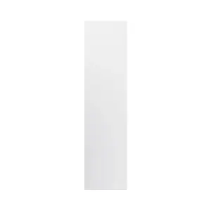 GoodHome Garcinia Gloss light grey slab End panel (H)2400mm (W)610mm