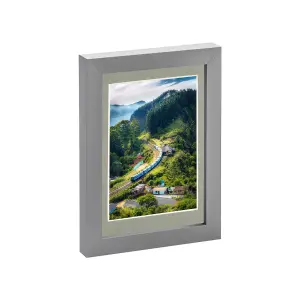 Nicola Spring Photo Frame with 4" x 6" Mount - 5" x 7" - Grey Mount