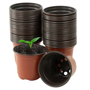 Woodside Plastic Seedling Pots - 100 PACK