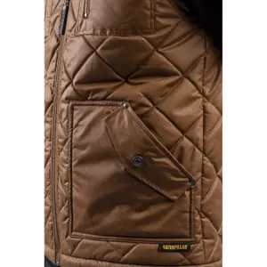 Caterpillar Squall Padded Bodywarmer Work Gilet Grey - XL