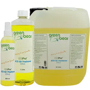 GBPro Eco Air Freshener (Odour Eater), CITRUS Scent Deodorizer - Concentrated Refill 1L