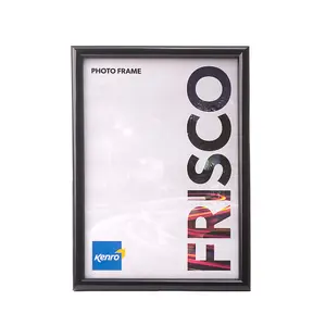 Kenro Frisco Series Black Photo Frame A2 / 42x59.4 Wall Hanging with Acrylic Front - FRA2B