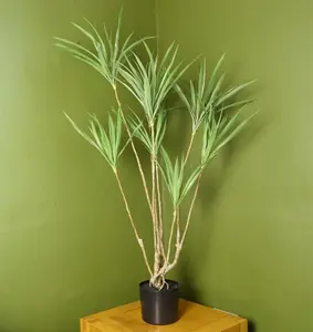 125cm Dragon Plant Dracaena Tree Artificial Natural Look