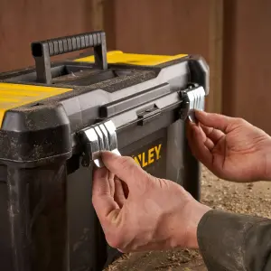 Stanley Black & yellow 19in Toolbox