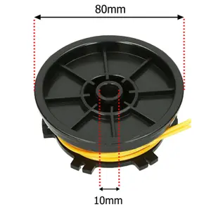 SPARES2GO Dual Spool & Line compatible with Homelite D630CD D830CB F3035 Strimmer