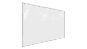 ALLboards Whiteboard dry erase magnetic surface, white wooden frame 60x40 cm