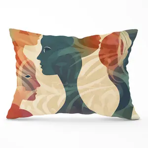 Coloured Silhouette Cushions 33cm x 48cm