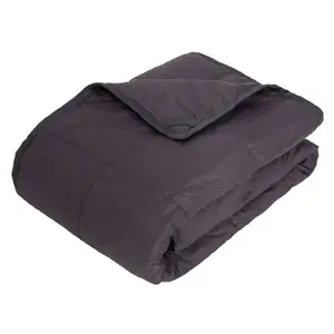 Highams Weighted Blanket Quilted Grey, 150 x 200 cm - 8kg