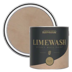 Rust-Oleum Brown Limewash Effect Wall Paint - No.193 2.5L